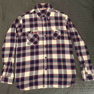 *Vintage* Cats Paw brand, Japanese Heavy Flannel